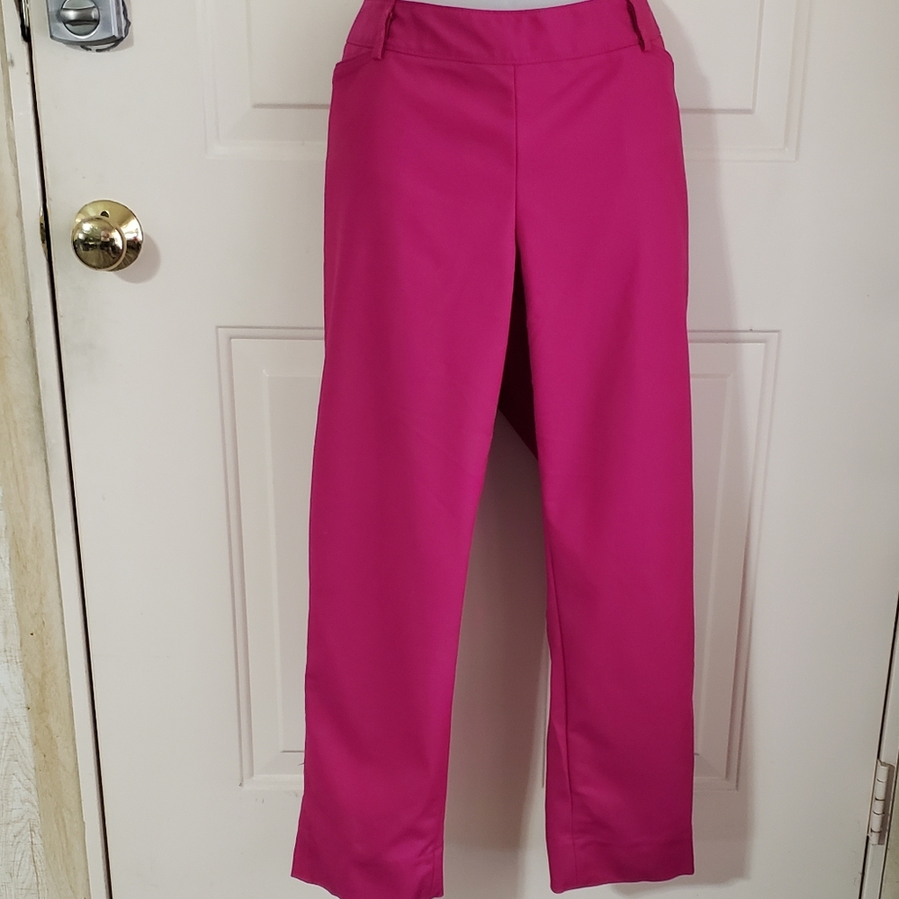 WHBM hot pink 14R pants